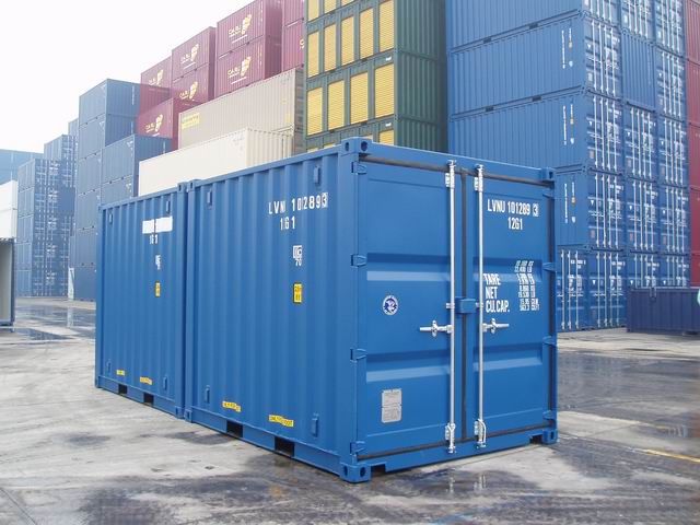 Conteneur de stockage 10 pieds acier sec – 17 m³, 7 m²