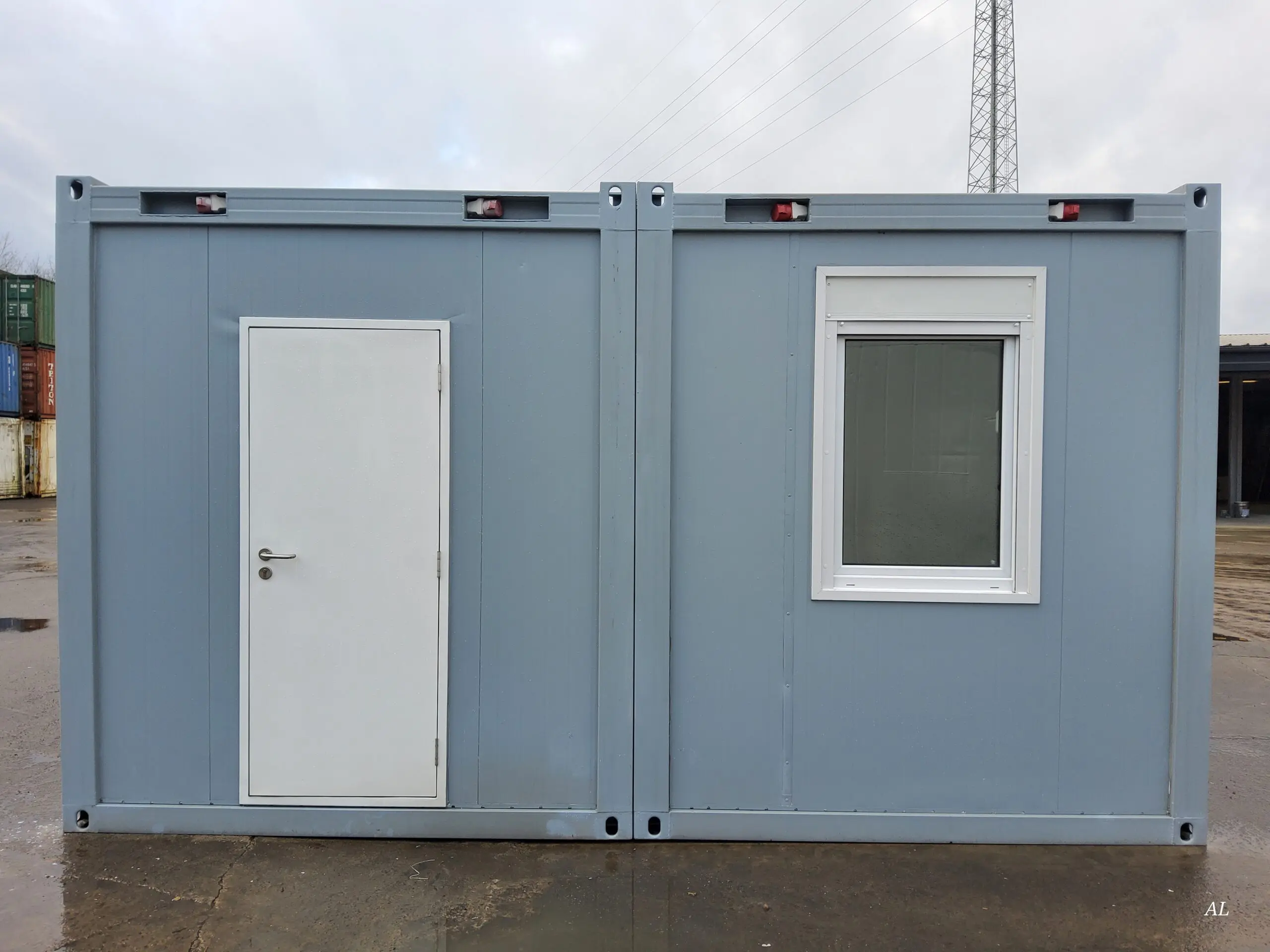 Conteneur bureau DUO 20 pieds 2024 – Clim, chauffage, électricité